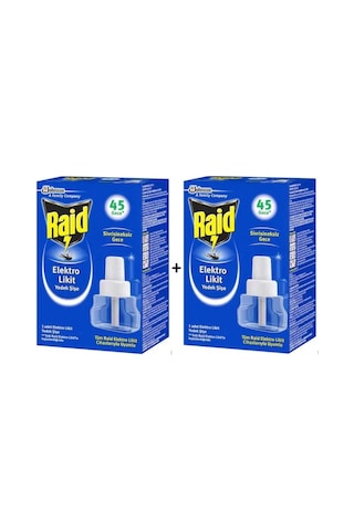 Raid Elektro Likit Yedek Şişe 45 Gece 2 Adet