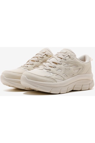 Skechers Modern D'Lux Kadın Beyaz Sneakers 158584 Ofwt Beyaz