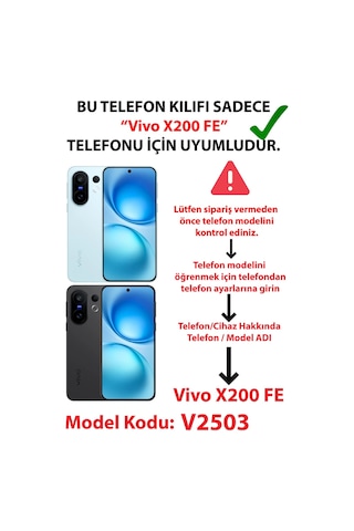 Vivo X200 Fe Uyumlu Everything İs Fine Baskılı Silikon Kılıf