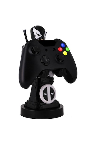 Exg Pro Cable Guys -deadpool Back İn Black: Deadpool Venom Phone And Controller Holder