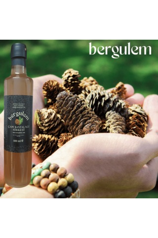 Bergulem Doğal Çam Kozalağı Sirkesi 500 ML