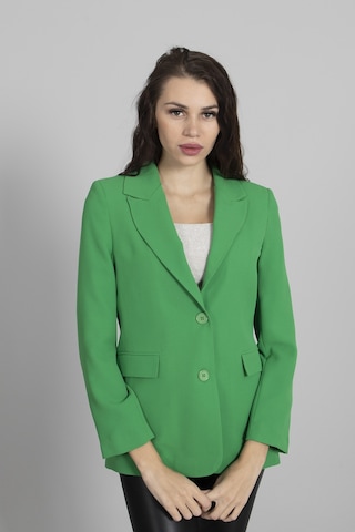 Feminist Yeşil Vatkalı Astarlı Blazer Ceket 0105110.07 Yeşil