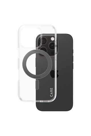 Care By Panzerglass Apple iPhone Uyumlu 16 Pro, Feature Kickstand & Magsafe, , Kılıf Siyah