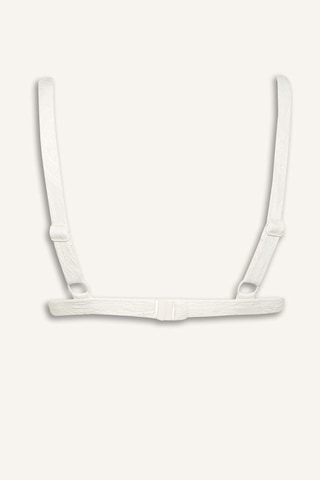 Defacto Regular Fit Brode Bikini Üstü-fall İn Love E3897ax25smwt16 Beyaz