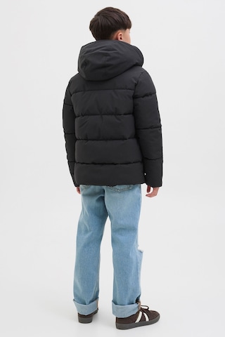 Jack & Jones Jjglobal Puffer Jacket Jn Siyah Erkek Çocuk Mont Siyah