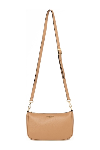 D85 Sand Çapraz Çanta Kadın Nıves Piumelli Milano Bag Kum
