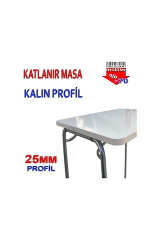 Depolife Depolife Balkon Yemek Mutfak Piknik Ders Çalışma Masası 60X90Cm