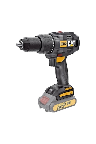 Cat DX12B 18Volt Kömürsüz Profesyonel Şarjlı Darbeli Matkap  (Akü Dahil Değildir)