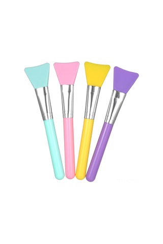 Samdoo Yeşil Silikon Maskara Fırçası - Yumuşak Uçlu, Saçsız, Deri Dostu, Ev & Seyahat Kullanıma Uygun