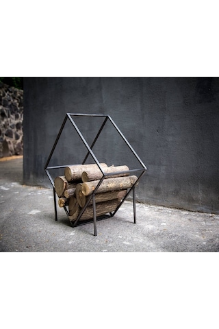 Şömine Yanı Odunluk Dış Mekan Bahçe Odunluğu