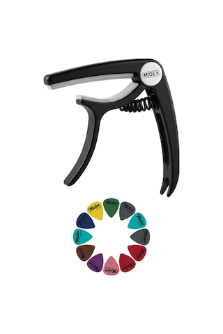 Lastvoice LCT-90BK Kaliteli Gitar Capo Sağlam Tutuş