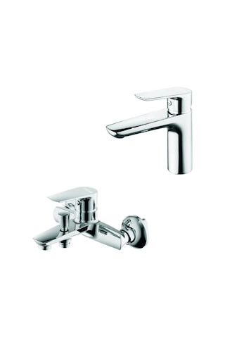 Creavit Solo Banyo Batarya Seti Krom