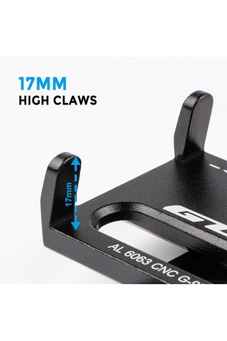 Youtek "kaymaz Bisiklet Telefon Tutucu - 3.7-7.2 Inç Telefonlar İçin Ayarlanabilir Alüminyum Aparat" 90 Karakter Çok Renkli