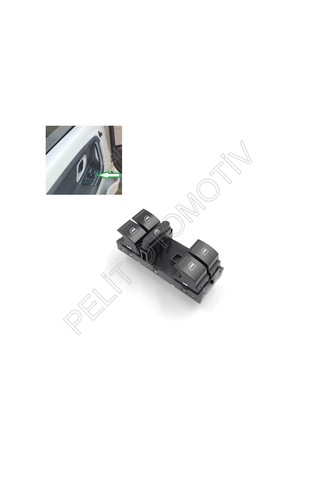 Skoda Roomster Sol Dörtlü Cam Açma Düğmesi 5j0959858a