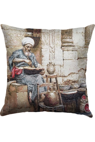 K43-Dokuma Goblen Kırlent Kılıfı