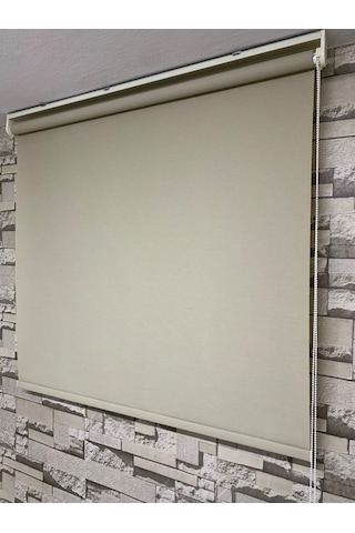 Bej Renk Mat Stor Perde Alüminyum Kasa Tüm Ölçülerde