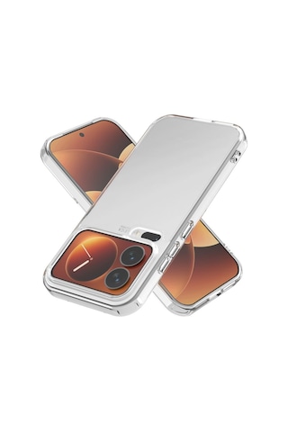 Adige Xiaomi 17 Pro Kılıf Silikon Şeffaf