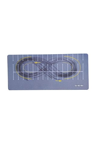 Drift Park Pisti Mouse Pad 90x40 Cm Büyük Boy Kaymaz Tabanlı Masa Matı Gaming & Ofis