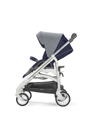 Inglesina Trilogy Tek El Tek Hamle ile Katlanıp Açılan Çift Yön Bebek Arabası - Antigua Blue