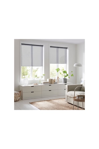 Ikea Skogsklöver Stor Perde 60 X 195 Cm Gri