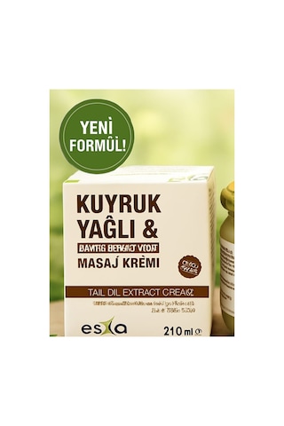 Kuyruk Yağı & Bamya Tohumu Yağlı Masaj Kremi 210 Ml