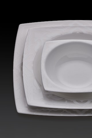 Neva N2830 Bitter Aşikar 60 Parça Premium Yemek Takımı