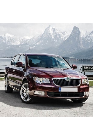 Skoda Superb 2 2009-13 Tekerlek Bijon Kapağı Gri 5 Adet 1z0601173