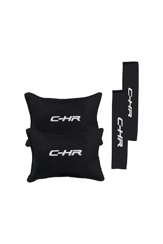 Toyota Uyumlu C-hr Nakışlı Otomind Boyun Yastığı Seti