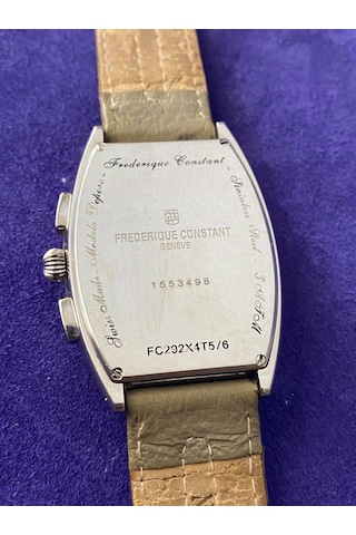Frederique Constant Modele Depose Deri Kordon Erkek Kol Saati 2.E Teşhir Ürün