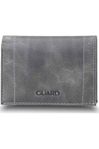 Guard Minimal Antik Gri Deri Erkek Cüzdanı - 178gua2307t1419 Çok Renkli
