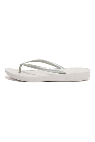 011 Silver Terlik Kadın Diğer E54-010 / 011/ 012 /090 Fitflop Iqushıon Ergonomic Toe-posts Gümüş