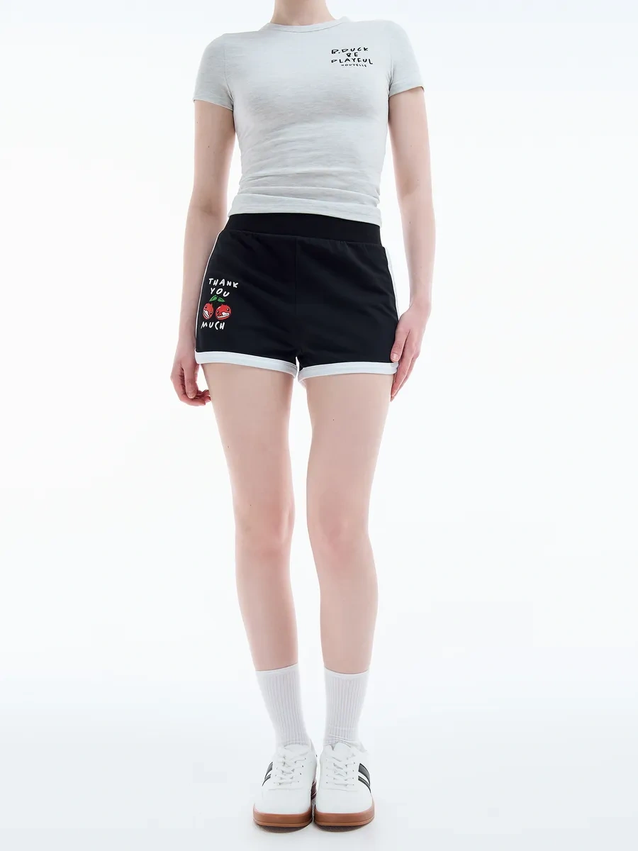 Tvoe B.duck Baskılı Kısa Şortlar 410010986