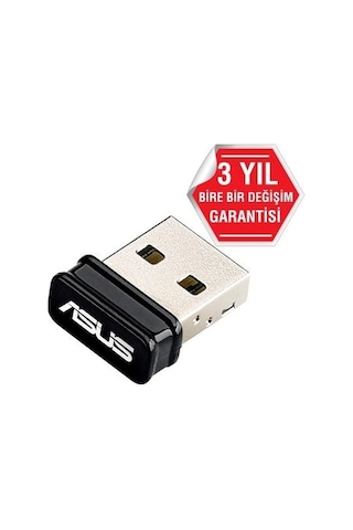 Asus Usb-n10 150mbps Kablosuz Usb Adaptör