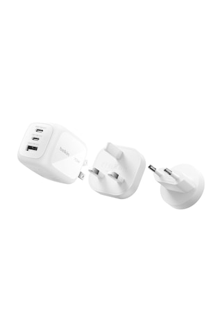 Belkin 3 Bağlantı Noktalı Usb-c Şarj Cihazı, 70 W, 2x Usb-c Ve 1x