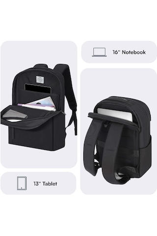 Mack Mce-1722 16 Code Eco Notebook Sırt Çantası Siyah