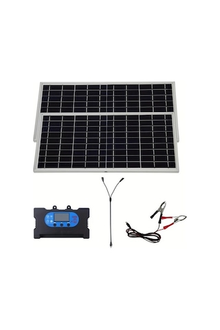 Besthome1 Dream011 2 Adet Solar Paneller Kontrolcü Karavan Telefon Sarj Cihazı