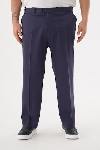 Alexandergardi Erkek Büyük Beden Klasik Kesim Kumaş Pantolon Füme