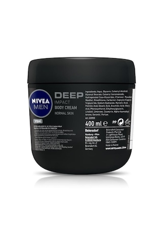 Nivea Men Deep Impact El ve Vücut Kremi 400 ML