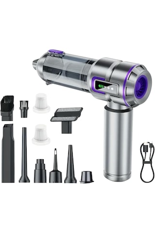 St-6697aplus 20000 Pa Kablosuz Şarjlı Vakum Üfleme Araç Süpürge