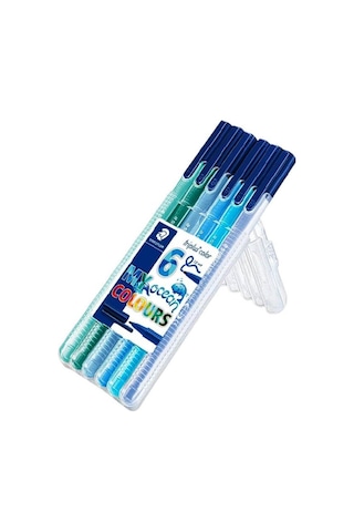 Staedtler Triplus Color Okyanus Renkleri 6’Lı Kalem Seti