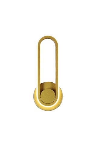 Homyl Duvar Işıkları 360 Aydınlatma Modern Için Altın Altın