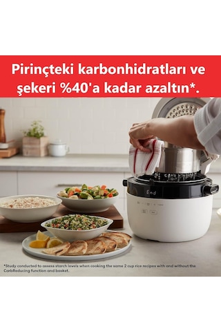 Instant Pot Hızlı Pilav Pişirici Ve Buharlı Pişirici - Otomatik, Buharlı Pişirici, Sote Ve Kızartma Makinesi, 20 Diğer