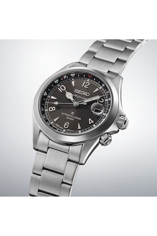 Seiko Prospex Alpinist Summit Black Automatic Spb505j1 Erkek Kol Saati Metalik Gri