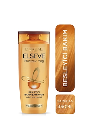 Elseve Mucizevi Yağ Bakım Şampuan 450 ML + Saç Kremi 360 ML + Onarıcı Yağ 100 ML