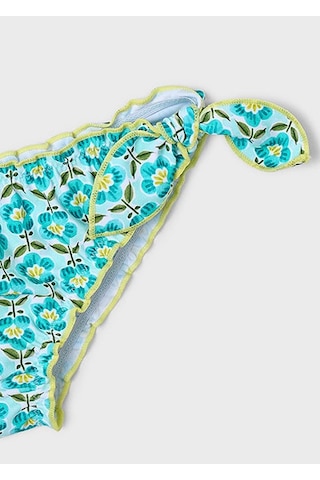 Mayoral Kız Çocuk Desenli Bikini Turkuaz - 03735