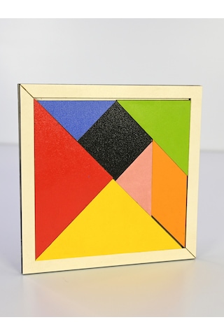 Capellawoodworks Tangram 7 Parça 4'lü Set