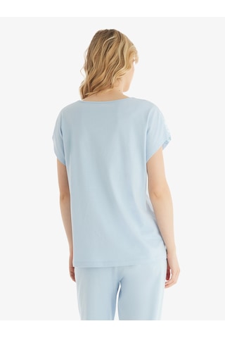 Kadın Pijama Takımı 51846 - Mavi Mavi