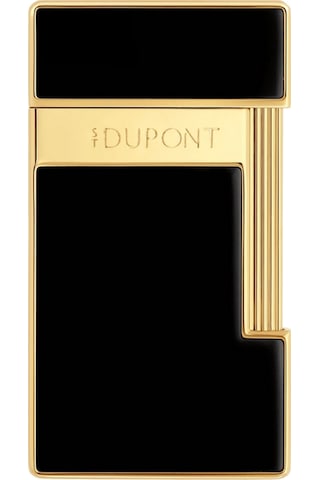 S.t. Dupont Lacquered Slimmy Siyah Puro Çakmağı 28222
