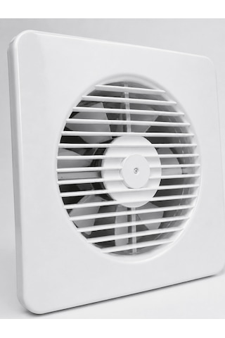 150 Mm Dekoratif Aspiratör 20,8 X 20,8 Cm 20 W 320 M³/h Duvar Ve Tan Tipi Halandırma Fanı