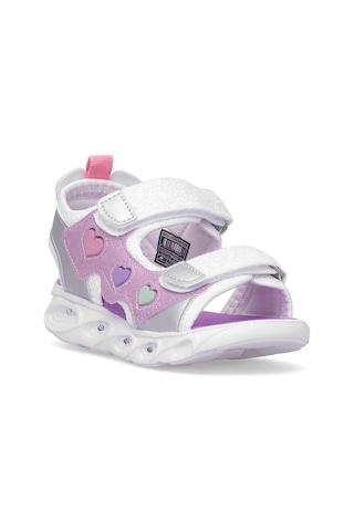 Kinetix 102005896 5m Asran P 5fx Kız Çocuk Düz Sandalet Gümüş Gümüş